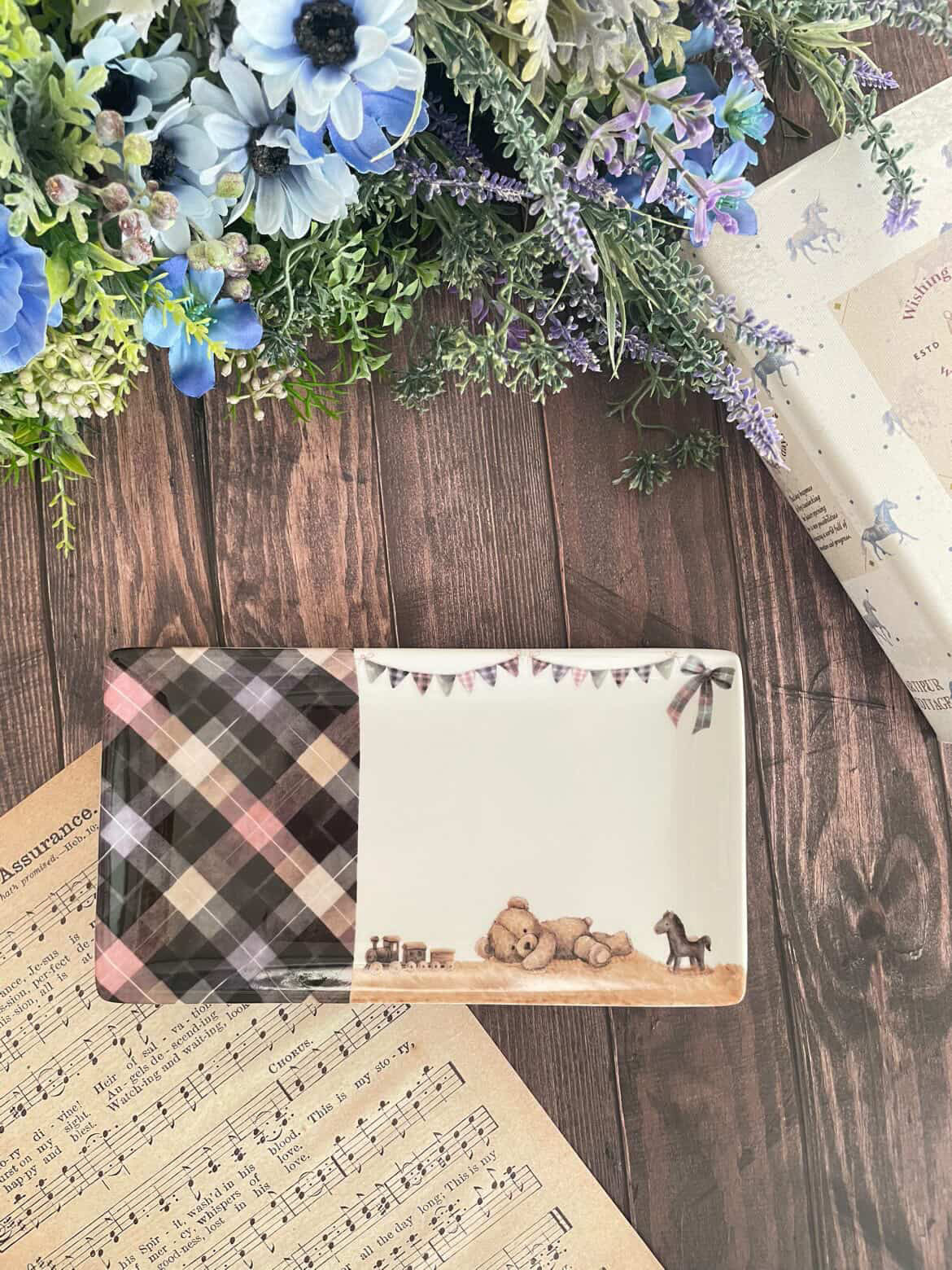 Teddy Plaid(テディプレイド)2枚セット