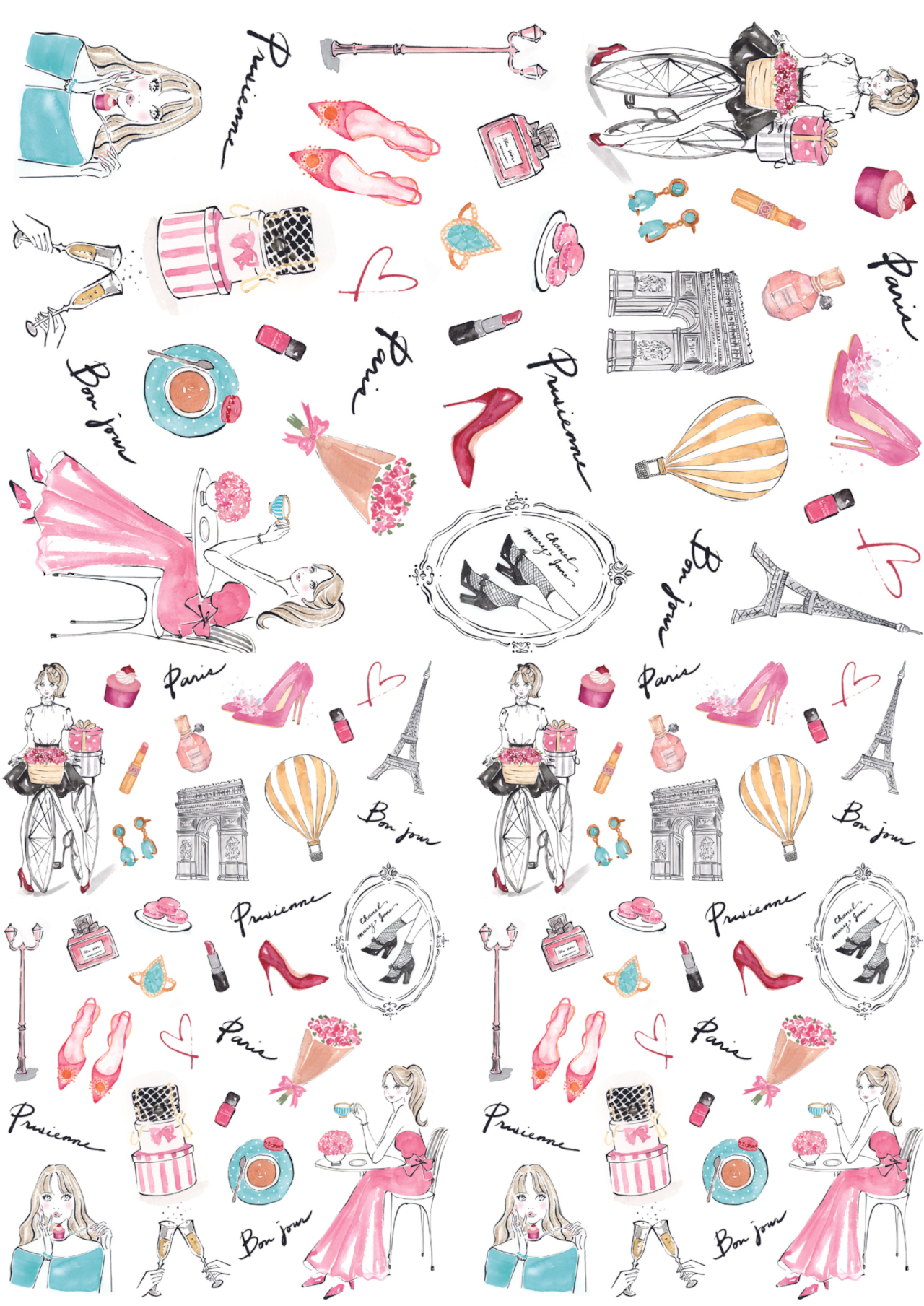 Love♡Paris オリジナル転写紙