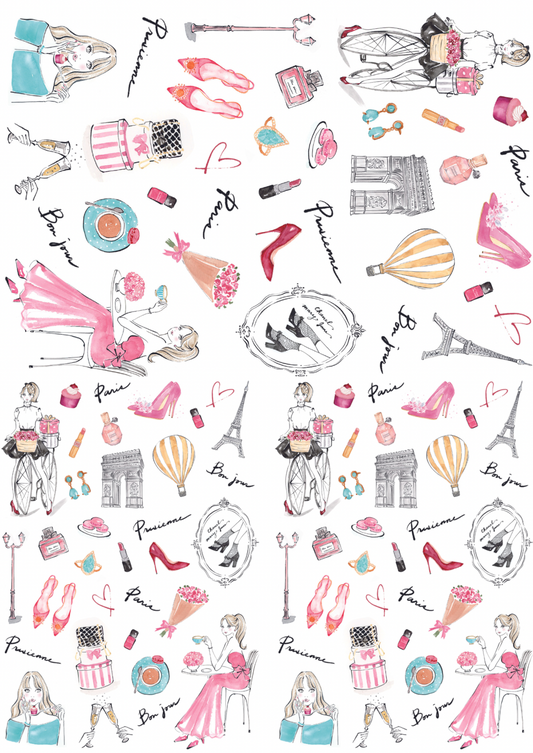 Love♡Paris オリジナル転写紙