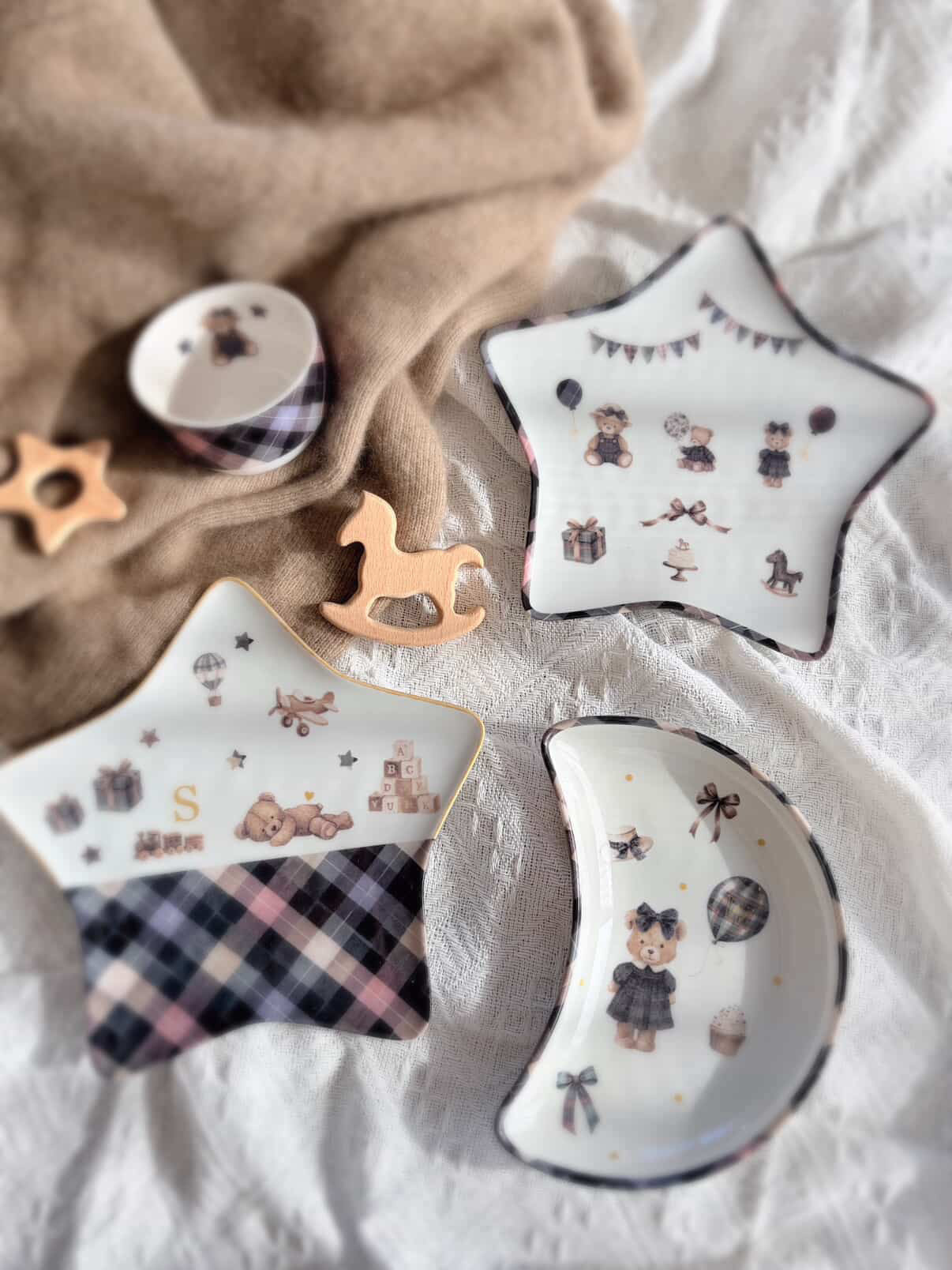 Teddy Plaid（テディプレイド）2枚セット